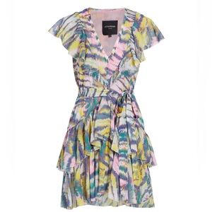 Le Superbe Lil Flirt Ruffled Minidress from Saks